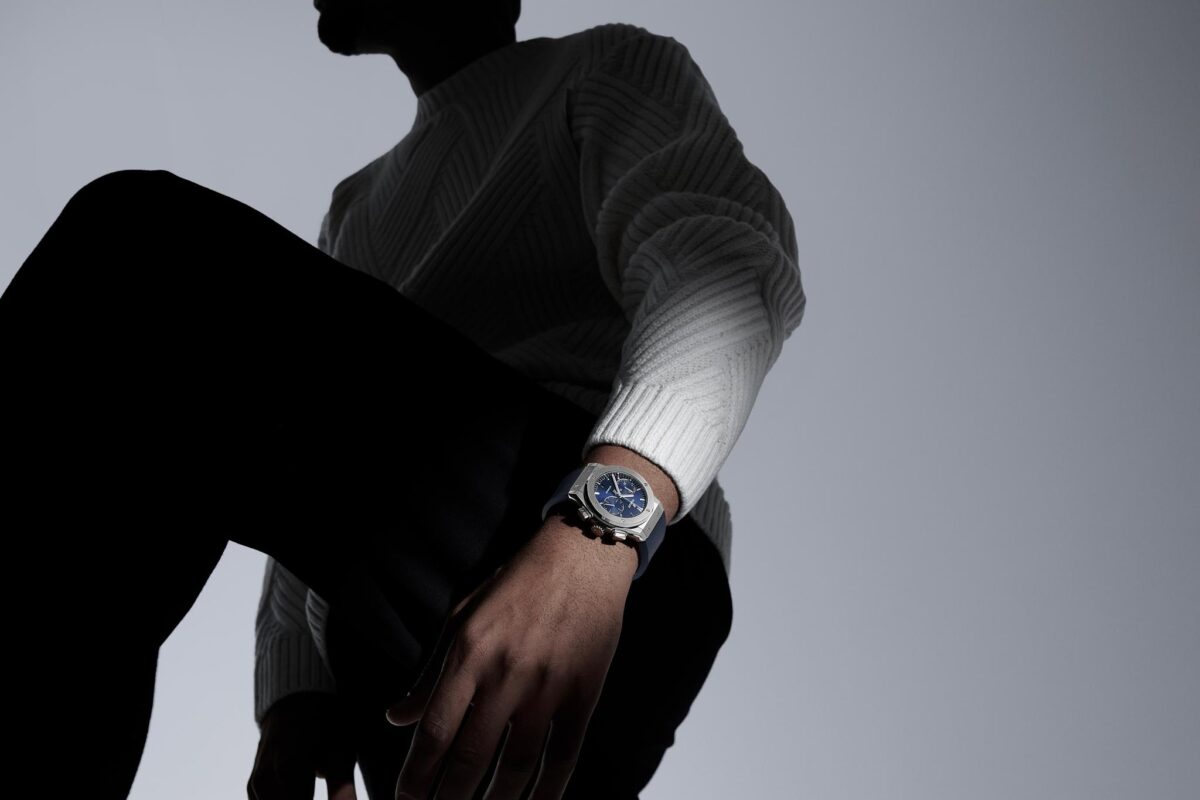 Мужские часы Hublot Classic Fusion
Chronograph Titanium Blue