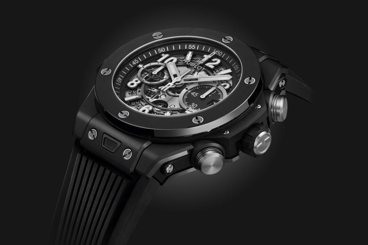 Мужские часы Hublot Big Bang
Unico Black Magic
