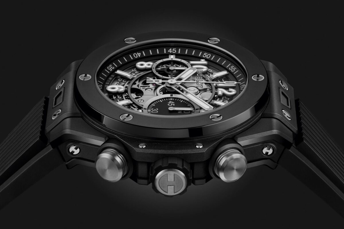 Мужские часы Hublot Big Bang
Unico Black Magic