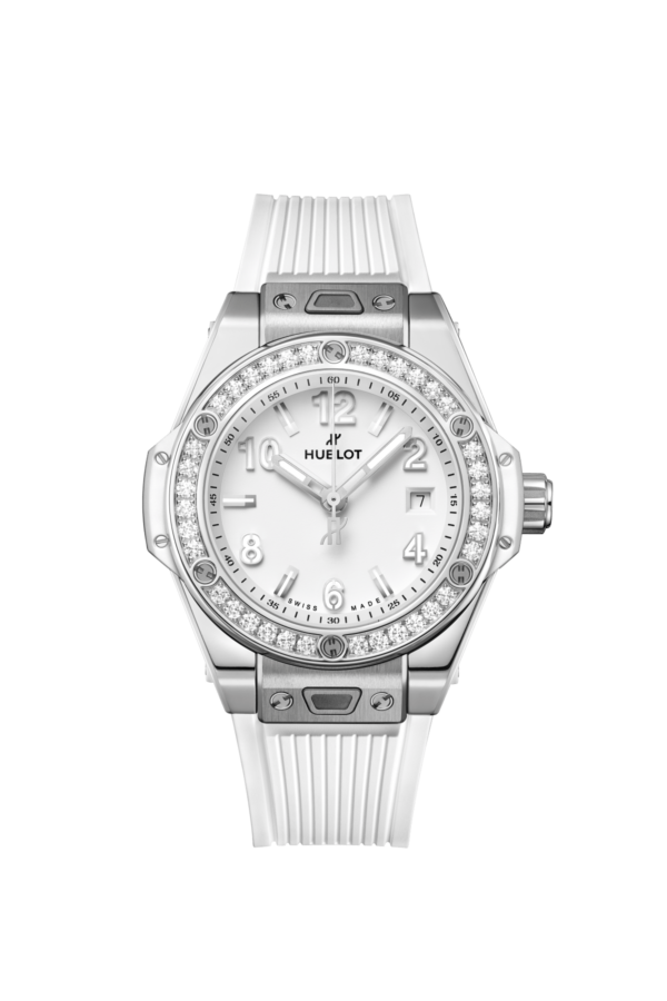 Big Bang One Click Steel White Diamonds