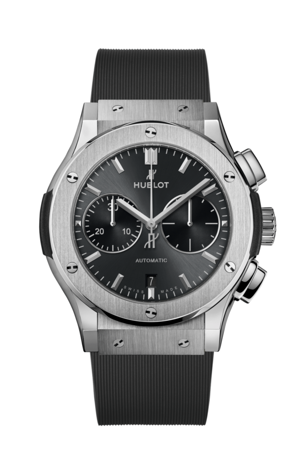 Classic Fusion Racing Grey Chronograph Titanium