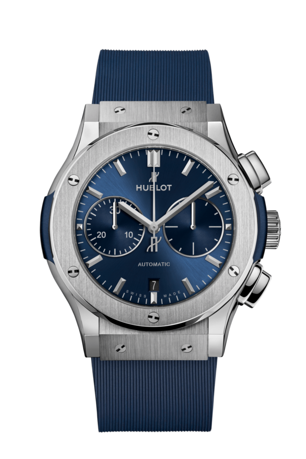 Classic Fusion Chronograph Titanium Blue