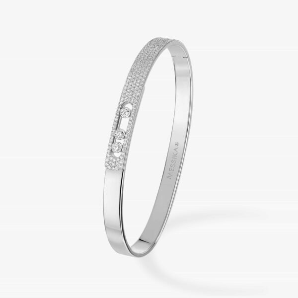 Move Noa Semi Pavé Bangle SM