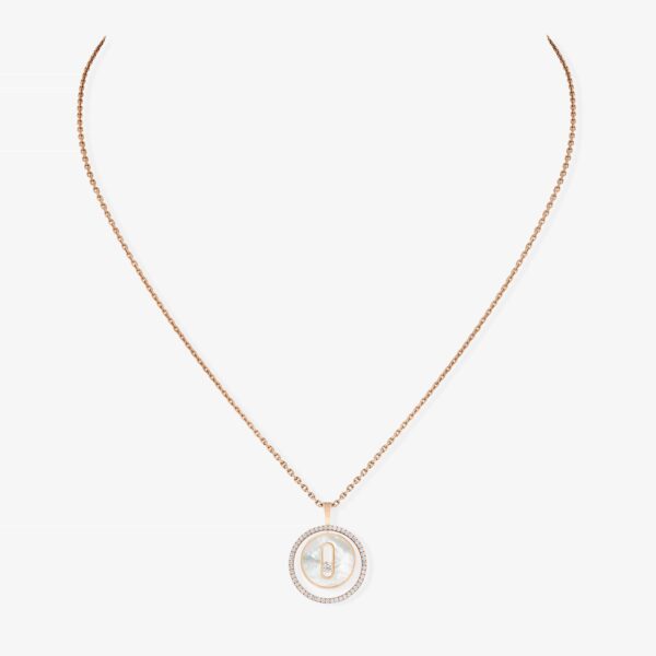 White Mother-of-Pearl Lucky Move SM Necklace