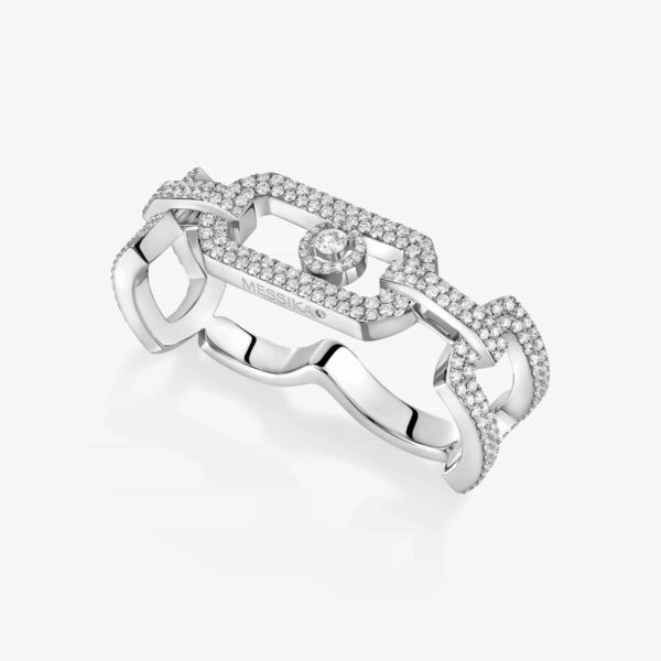 So Move 2 Finger Diamond Pavé Ring